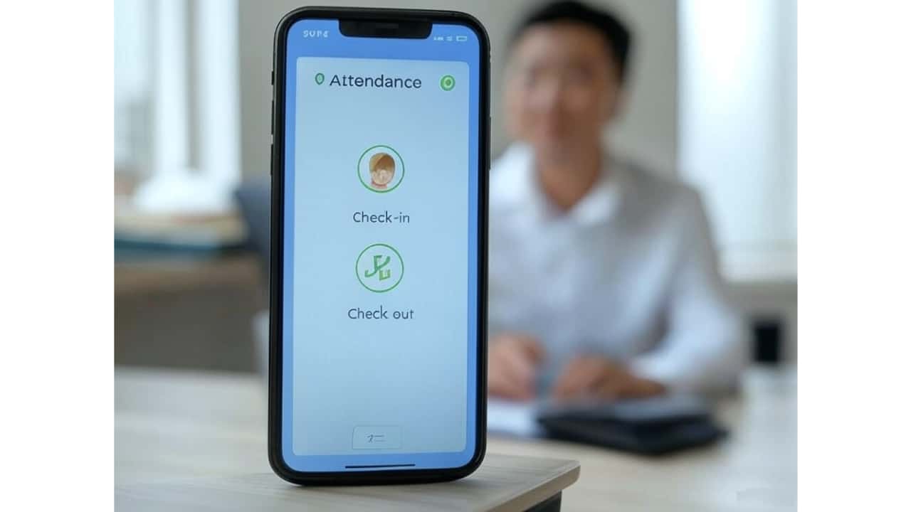 โปรแกรมลงเวลาเข้าออก