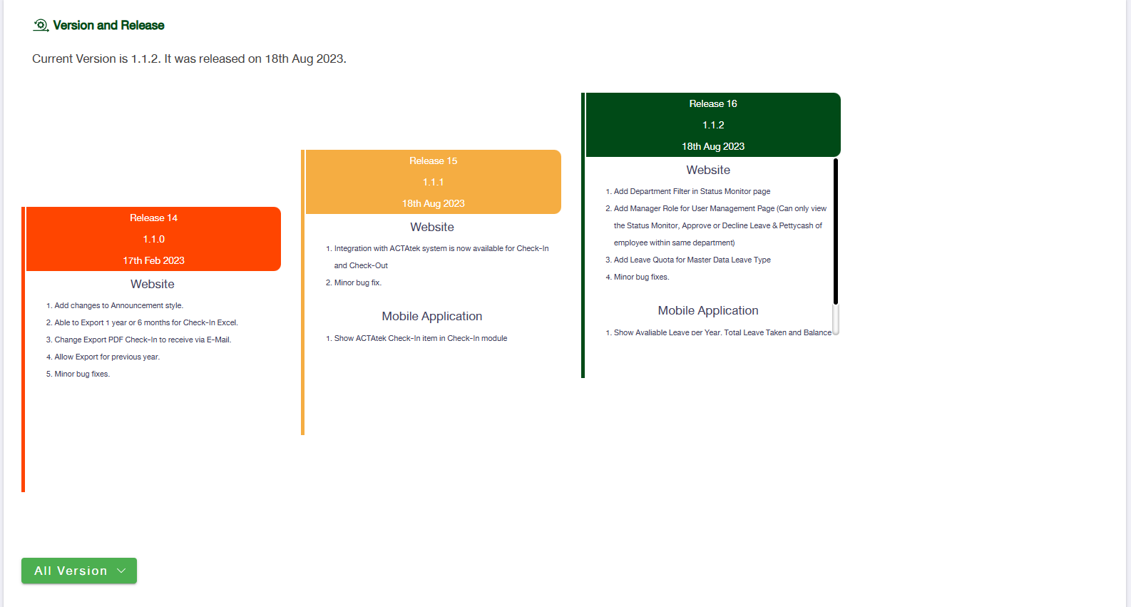 Updates and Versions of jarviz