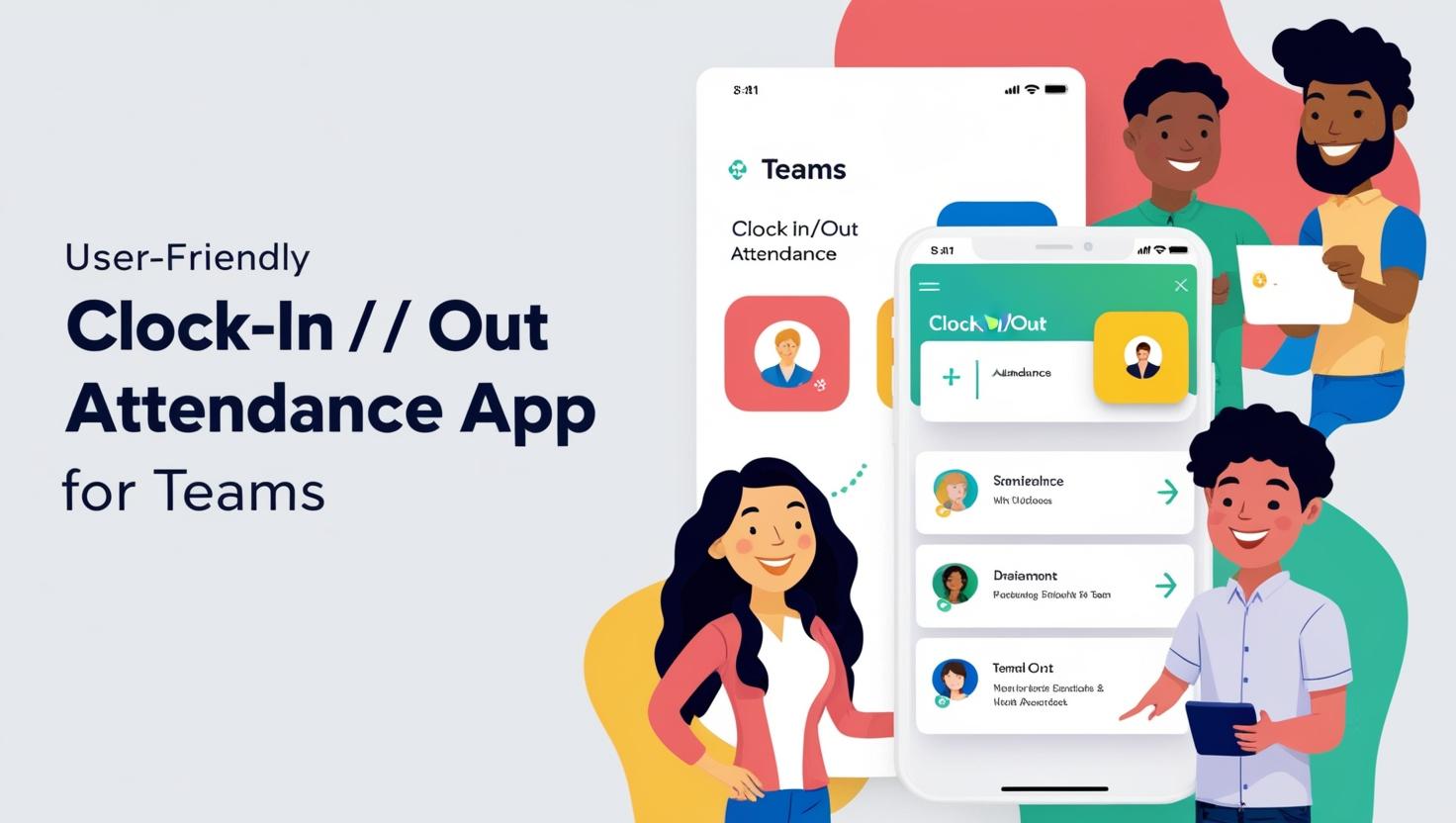 แอพตอกบัตร เข้าออกงาน​ สำหรับทีมงานยุคใหม่