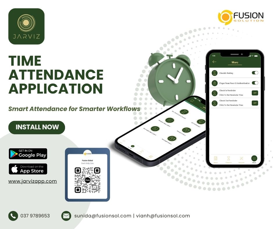 ระบบลงเวลาเข้าออกงานใดๆ