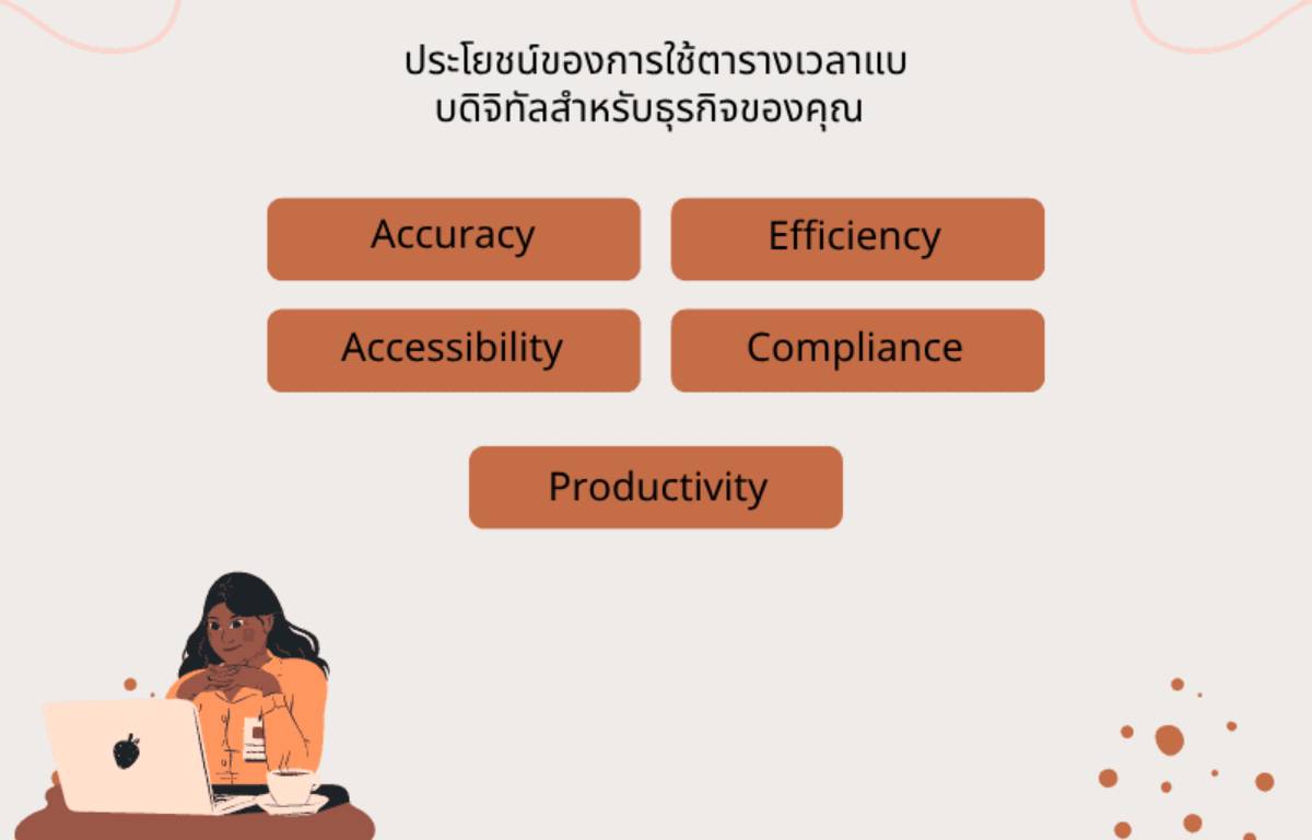 ใบลงเวลาทำงาน