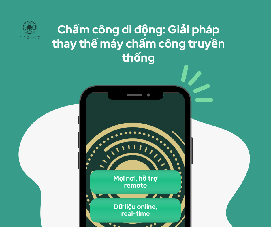 chấm công di động thay thế