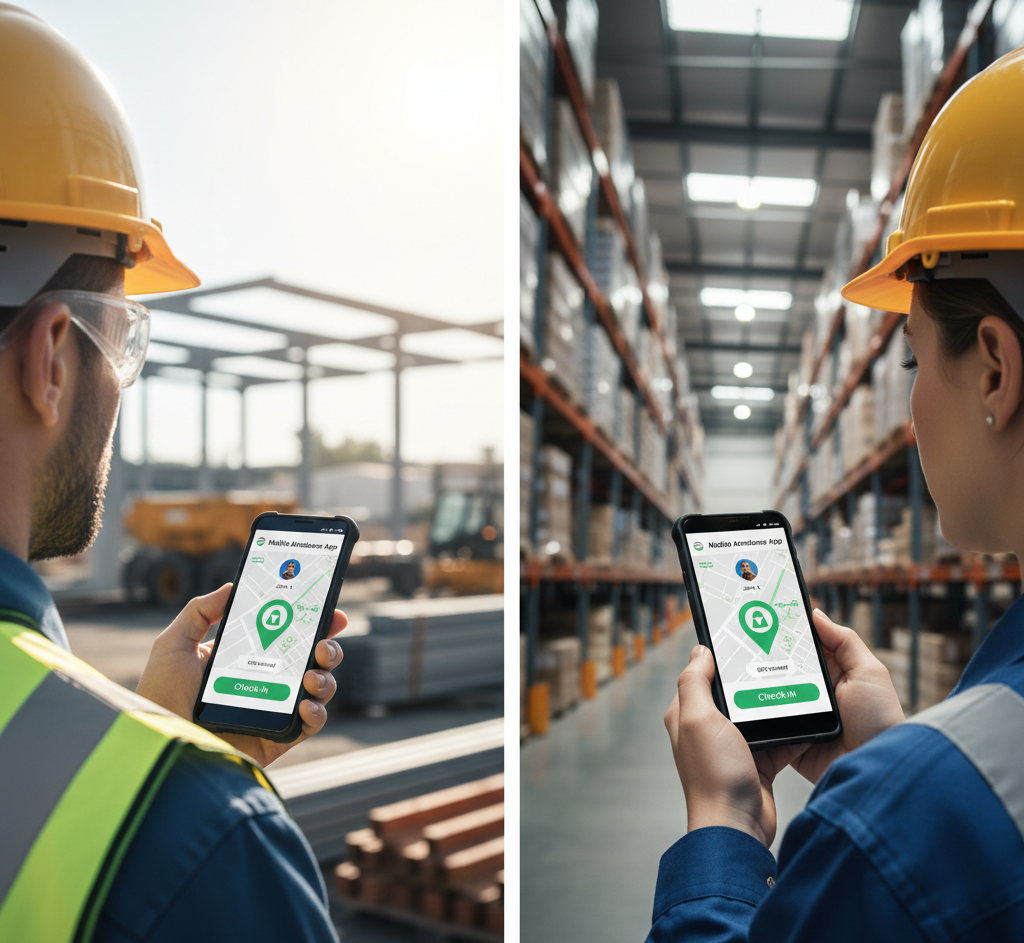 Check-in điện thoại cho hiện trường