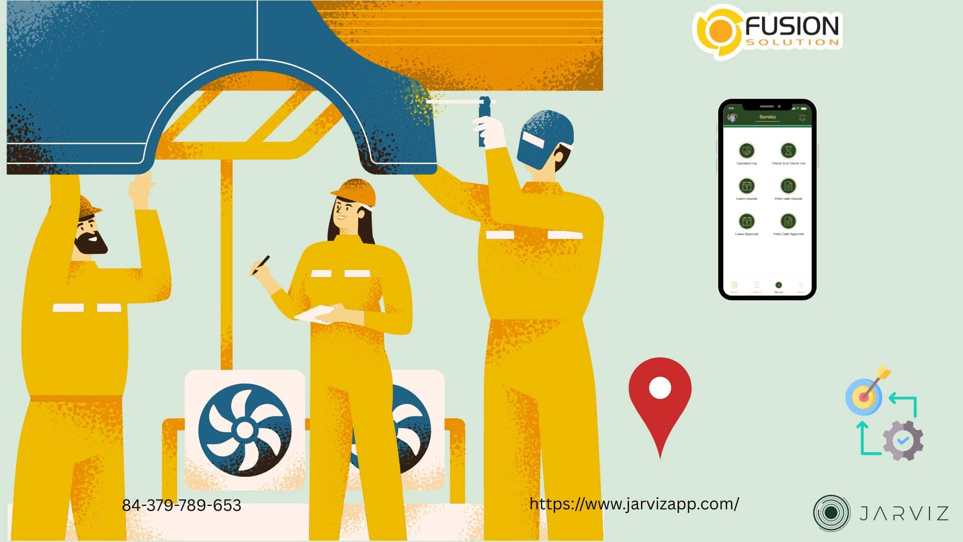 App chấm công cho nhân viên hiện trường