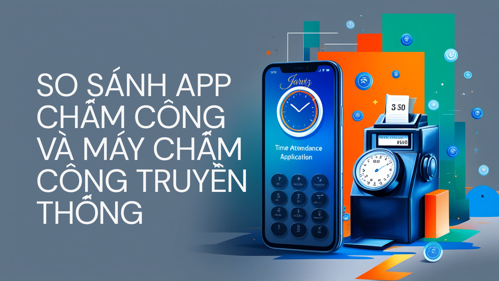 App chấm công hiện đại